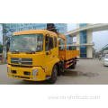 Dongfeng 4x2 RHD vehicle mounted crane